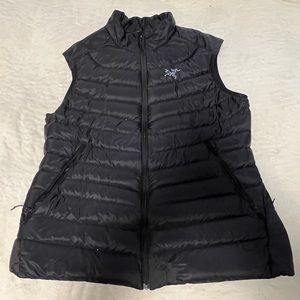 Arcteryx Cerium Down Vest - Women's XL - Black